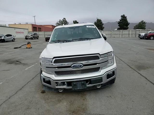 2018 Ford F-150 VIN 1FTFW1E17JFC53735 Copart auction photo, front end / side damage thumbnail 11