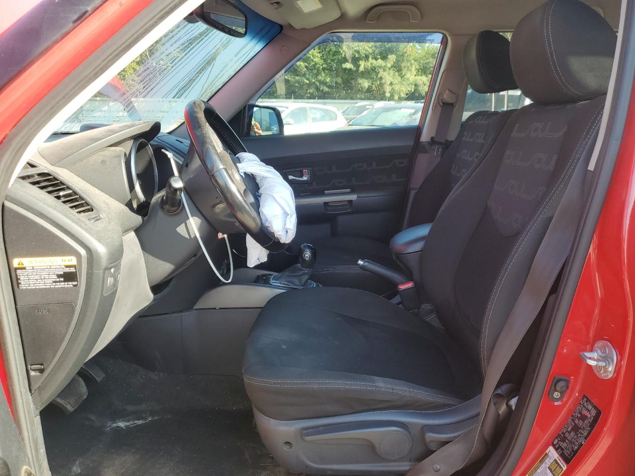 2013 KIA Soul VIN KNDJT2A61D7585579 Copart auction photo, front end damage thumbnail 7