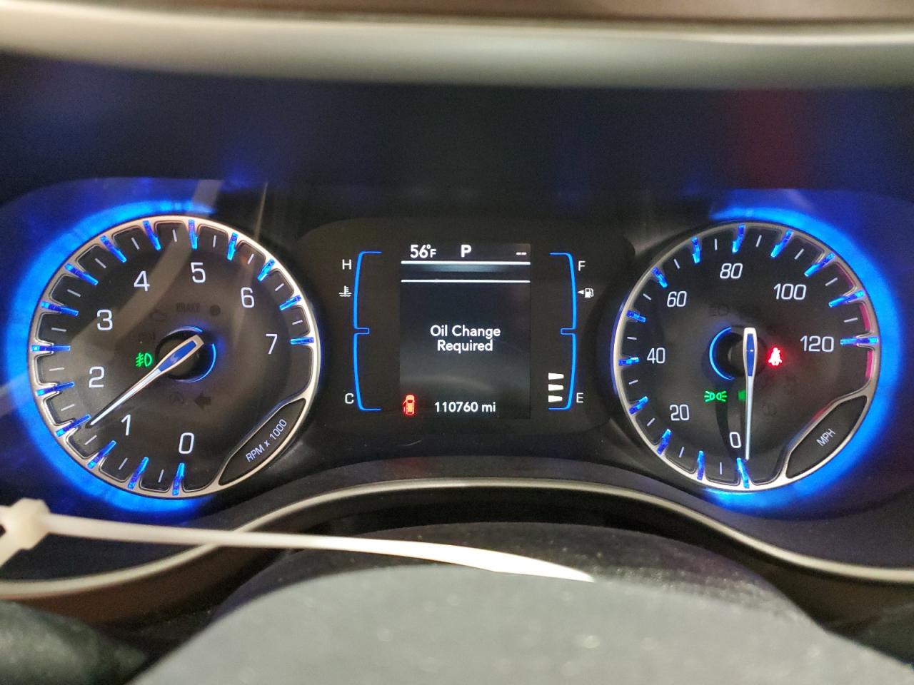 2018 Chrysler Pacifica VIN 2C4RC1FG5JR365600 Copart auction photo, side damage thumbnail 9