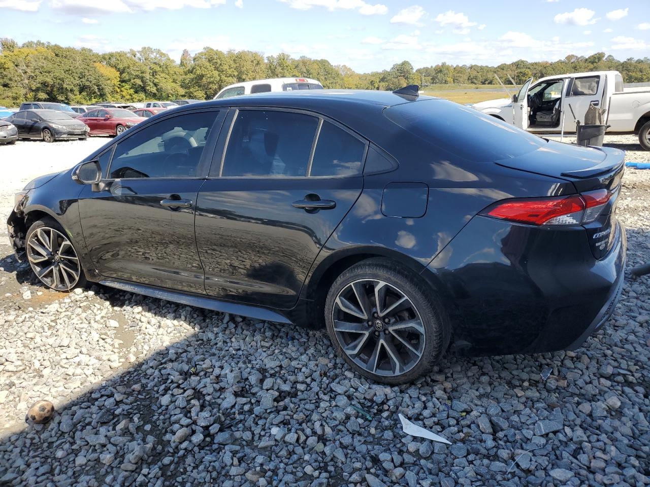 2020 Toyota Corolla VIN JTDS4RCE3LJ001621 Copart auction photo, front end damage thumbnail 2