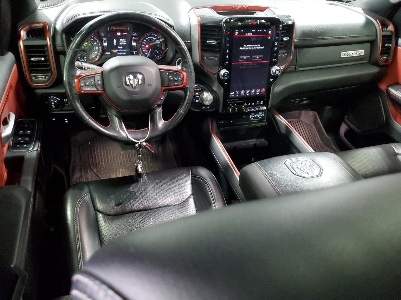 2019 RAM 1500 VIN 1C6SRFLT8KN876013 Copart auction photo, side damage thumbnail 8