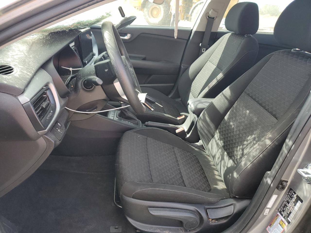 2021 KIA Rio VIN 3KPA24AD9ME392352 Copart auction photo, all over damage thumbnail 7