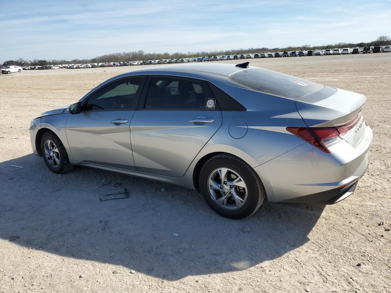 2021 Hyundai Elantra VIN 5NPLL4AG8MH029133 Copart auction photo, front end / minor dent/scratches damage thumbnail 2
