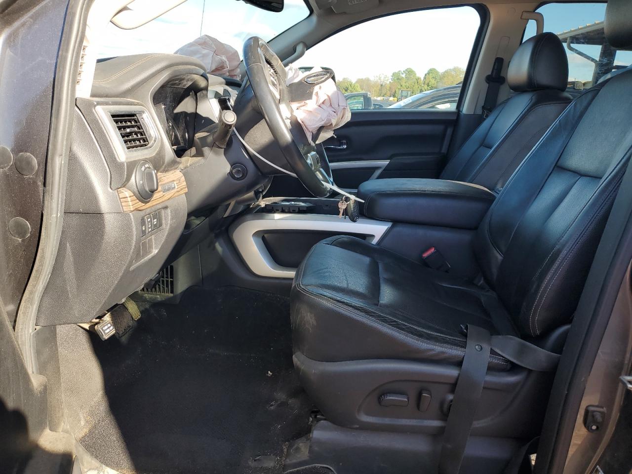 2017 Nissan Titan VIN 1N6AA1F46HN502041 Copart auction photo, front end damage thumbnail 7