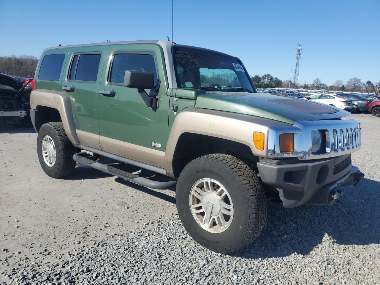 2006 Hummer H3 VIN 5GTDN136X68229569 Copart auction photo, front end / minor dent/scratches damage thumbnail 4