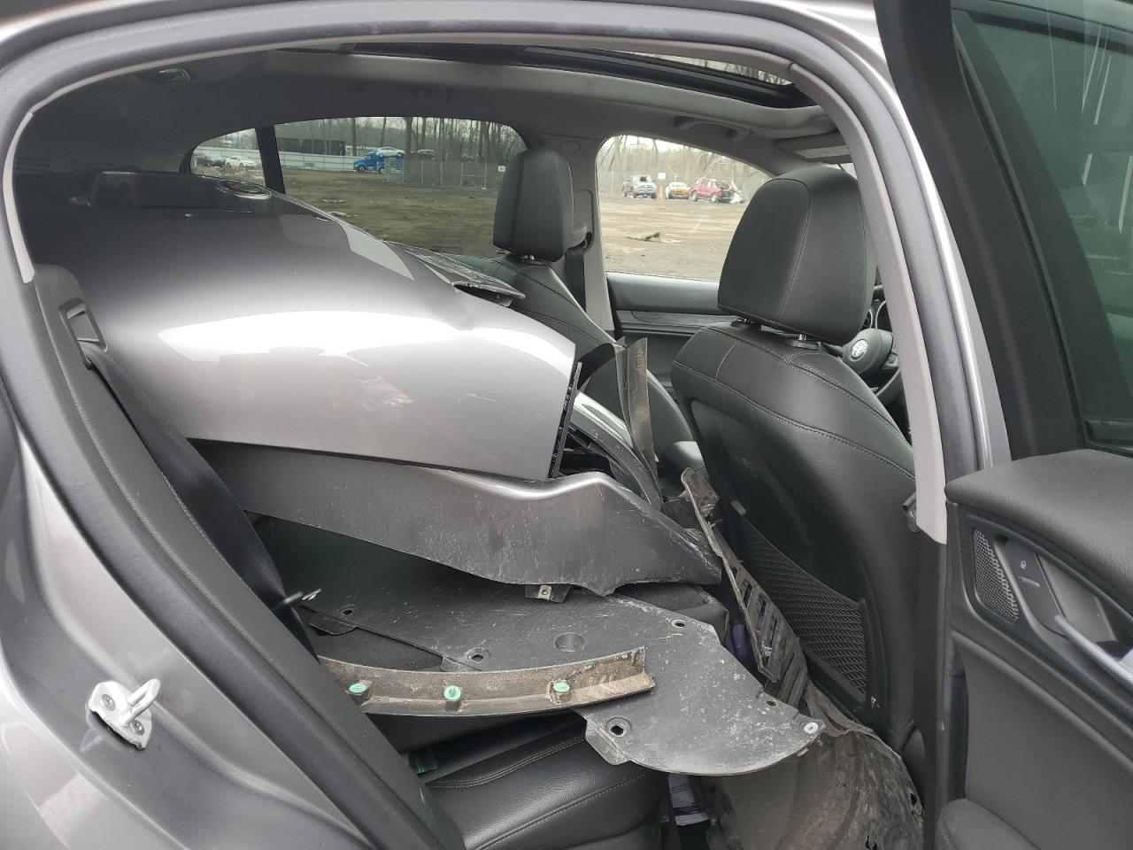 2020 Alfa Romeo Stelvio VIN ZASPAKAN6L7C95545 Copart auction photo, front end damage thumbnail 10