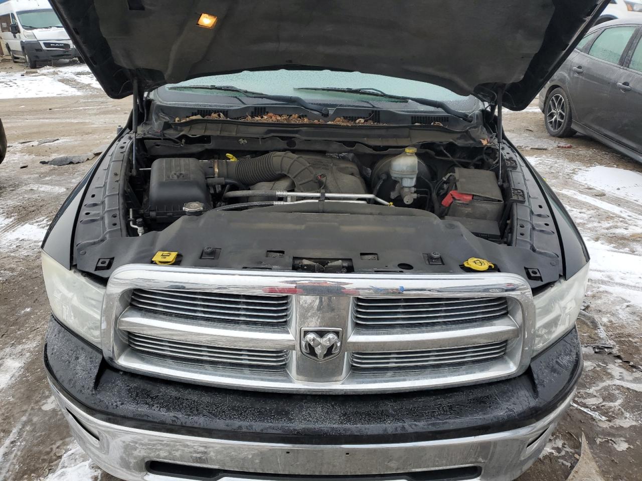 2012 Dodge RAM VIN 1C6RD7LT1CS146076 Copart auction photo, front end / side damage thumbnail 11