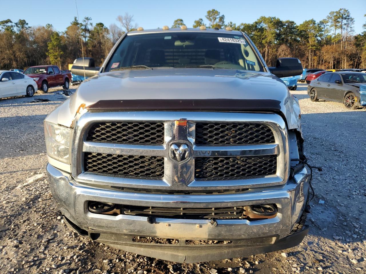 2014 RAM 3500 VIN 3C63R2CJ9EG149066 Copart auction photo, front end / side damage thumbnail 5