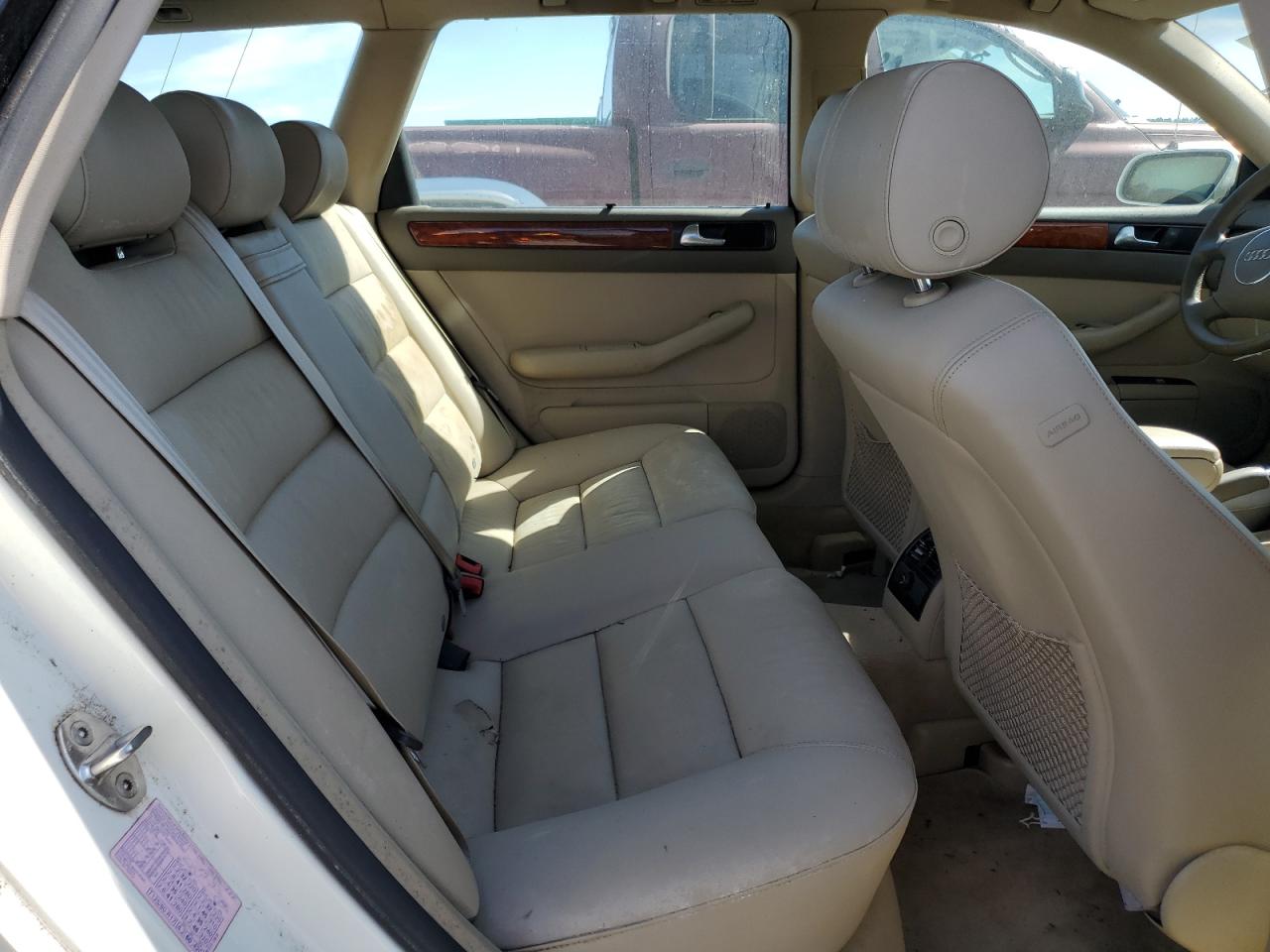 2004 Audi A6 VIN WAUVT64B84N085221 Copart auction photo, water/flood damage thumbnail 10