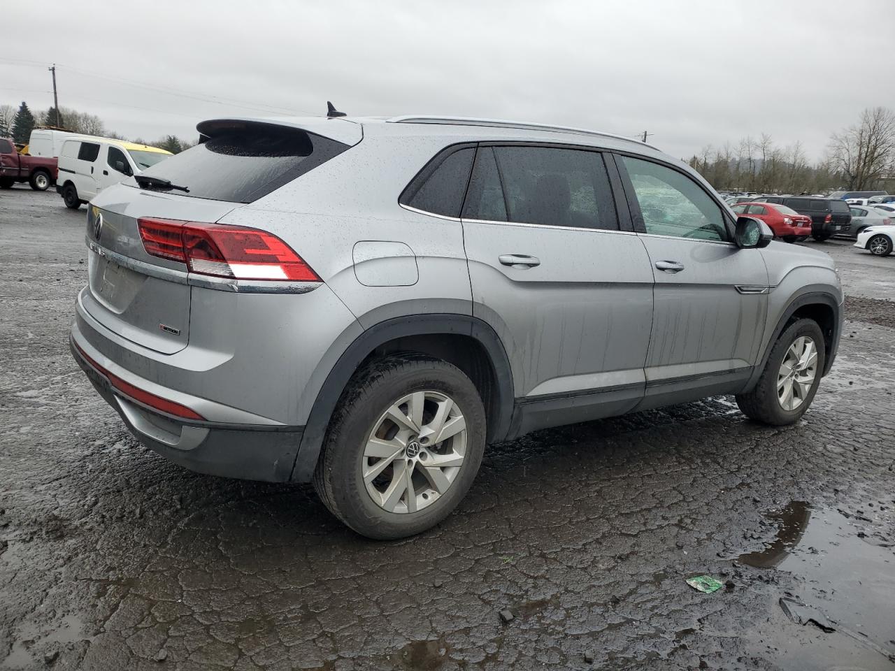 2021 Volkswagen Atlas VIN 1V2GC2CA0MC241095 Copart auction photo, side damage thumbnail 3