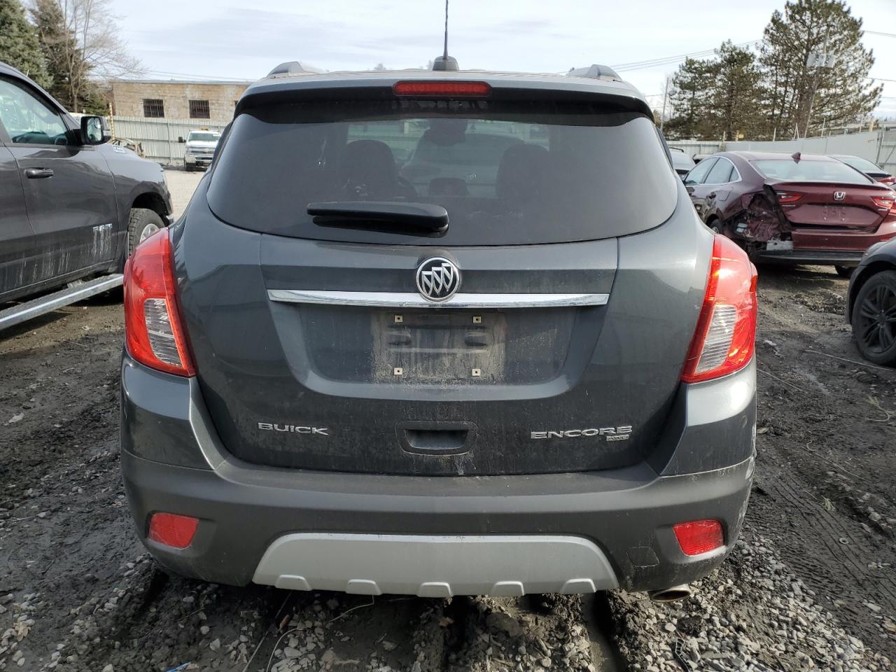 2016 Buick Encore VIN KL4CJFSB9GB626893 Copart auction photo, rear end damage thumbnail 6