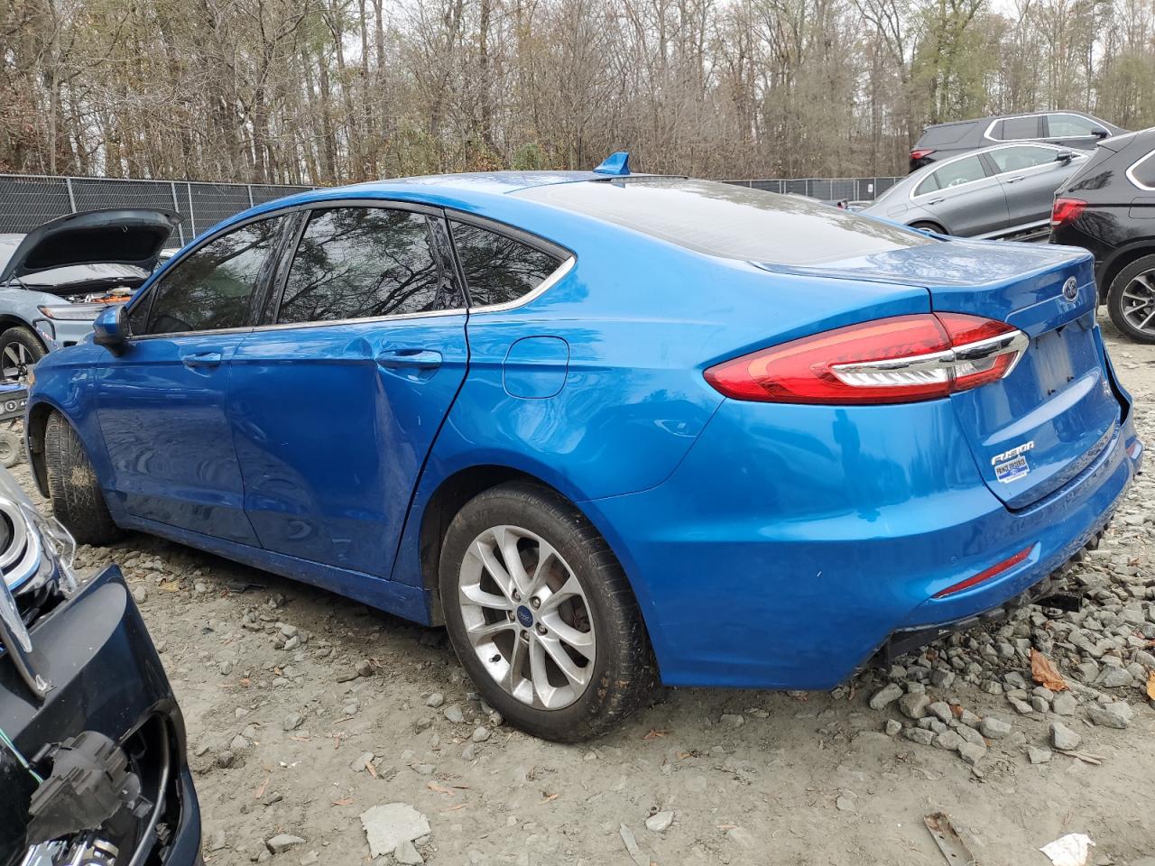 2019 Ford Fusion VIN 3FA6P0HD9KR281253 Copart auction photo, all over damage thumbnail 2