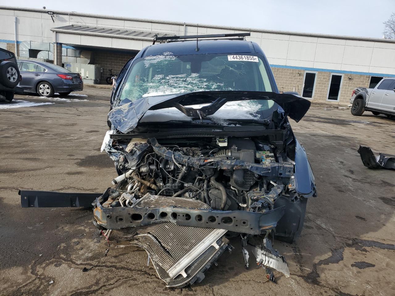 2016 Ford Transit VIN NM0GE9E72G1282976 Copart auction photo, front end / side damage thumbnail 5