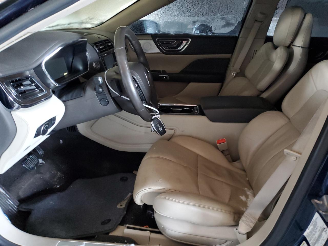 2017 Lincoln Continental VIN 1LN6L9NC2H5605429 Copart auction photo, front end damage thumbnail 7