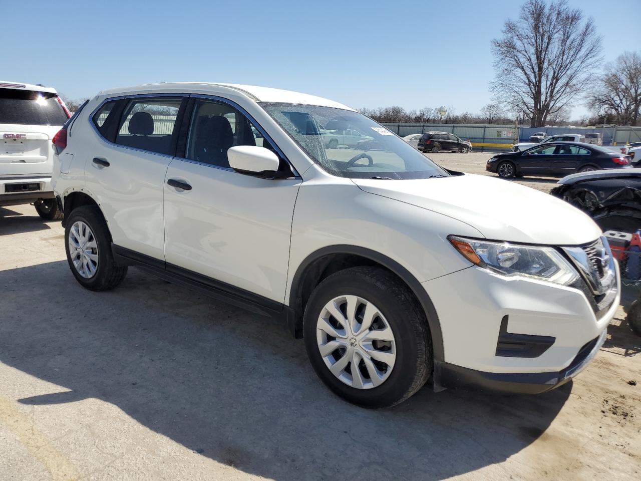 2017 Nissan Rogue VIN JN8AT2MV5HW006466 Copart auction photo, rear end damage thumbnail 4