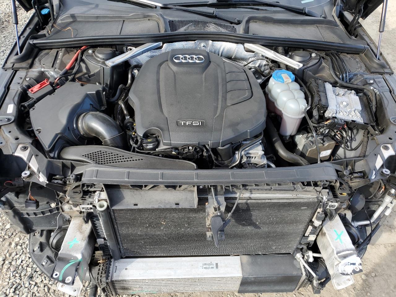 2017 Audi A4 VIN WAUENAF4XHN012093 Copart auction photo, front end damage thumbnail 11