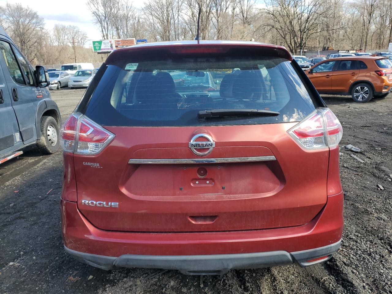 2016 Nissan Rogue VIN KNMAT2MT9GP627468 Copart auction photo, minor dent/scratches / mechanical damage thumbnail 6
