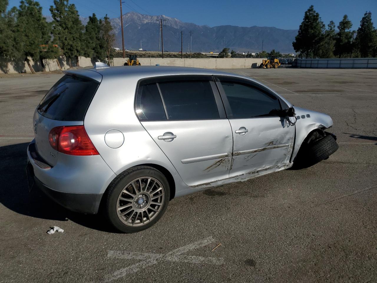 2006 Volkswagen Golf VIN WVWDS71K36W158231 Copart auction photo, undercarriage / all over damage thumbnail 3