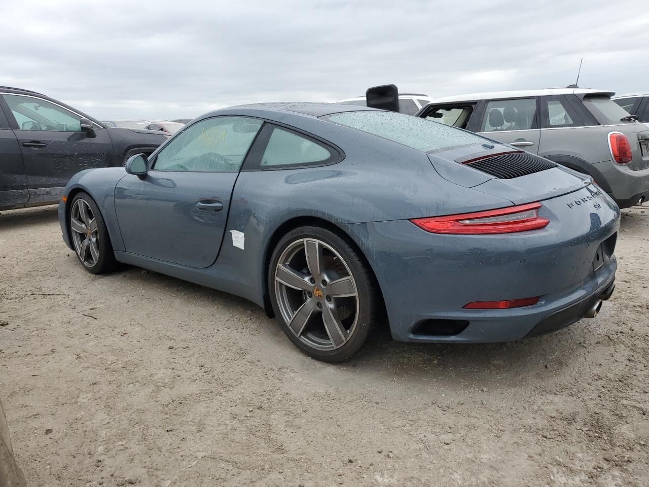 2017 Porsche 911 VIN WP0AA2A96HS107225 Copart auction photo, water/flood damage thumbnail 2