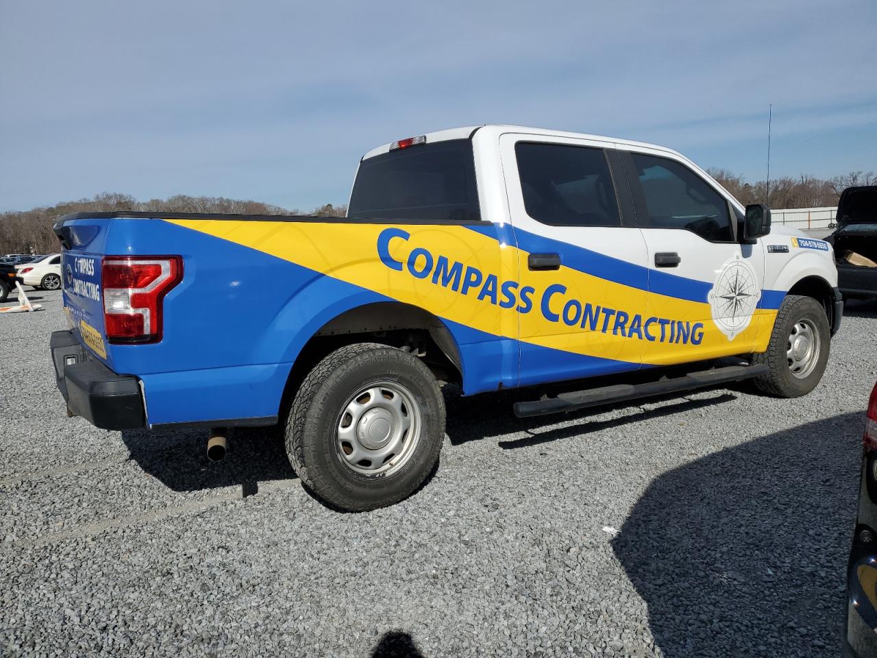 2018 Ford F-150 VIN 1FTEW1E55JKE49825 Copart auction photo, hail damage thumbnail 3