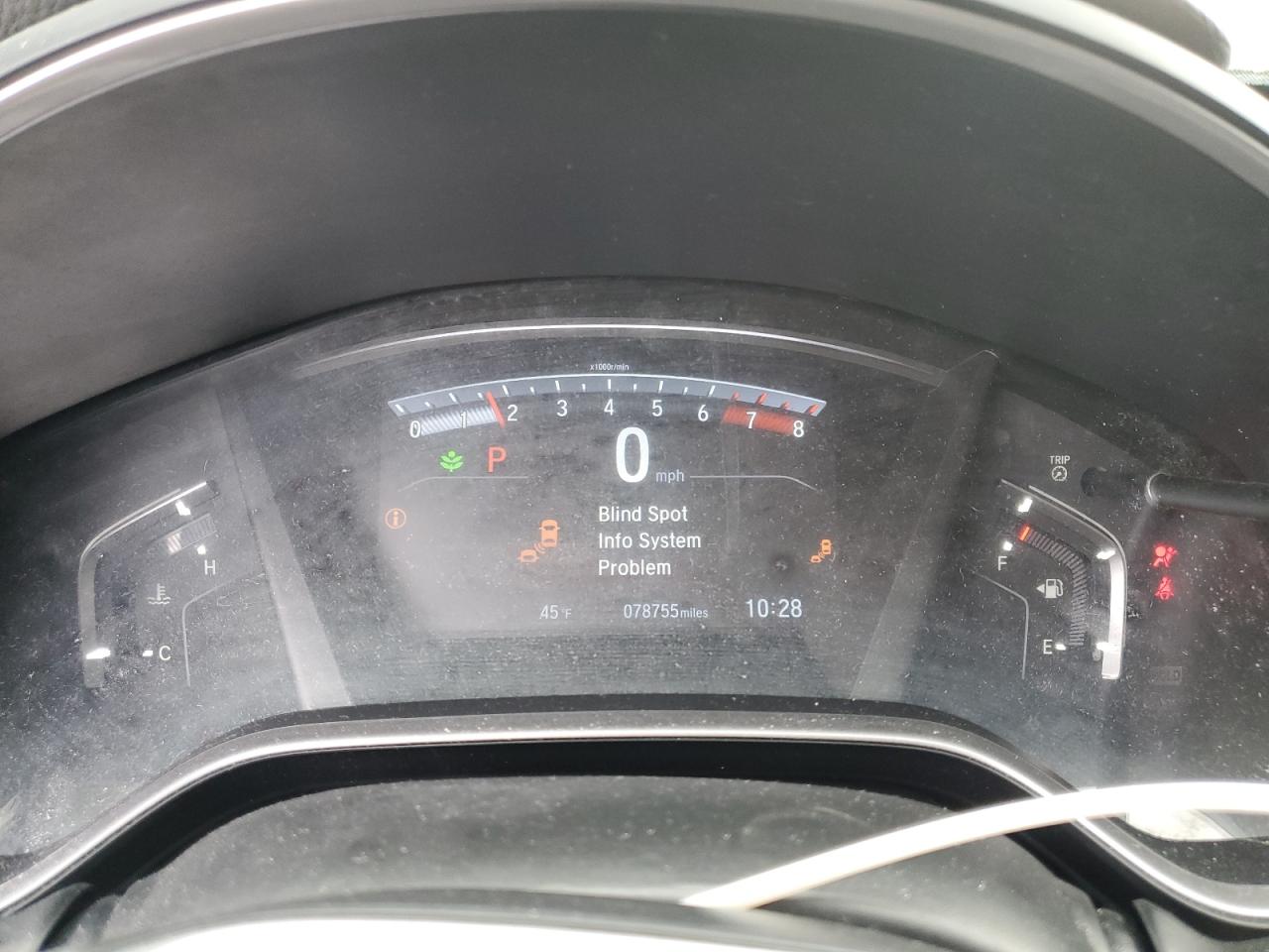 2020 Honda CR-V VIN 2HKRW2H82LH632677 Copart auction photo, frame damage damage thumbnail 9