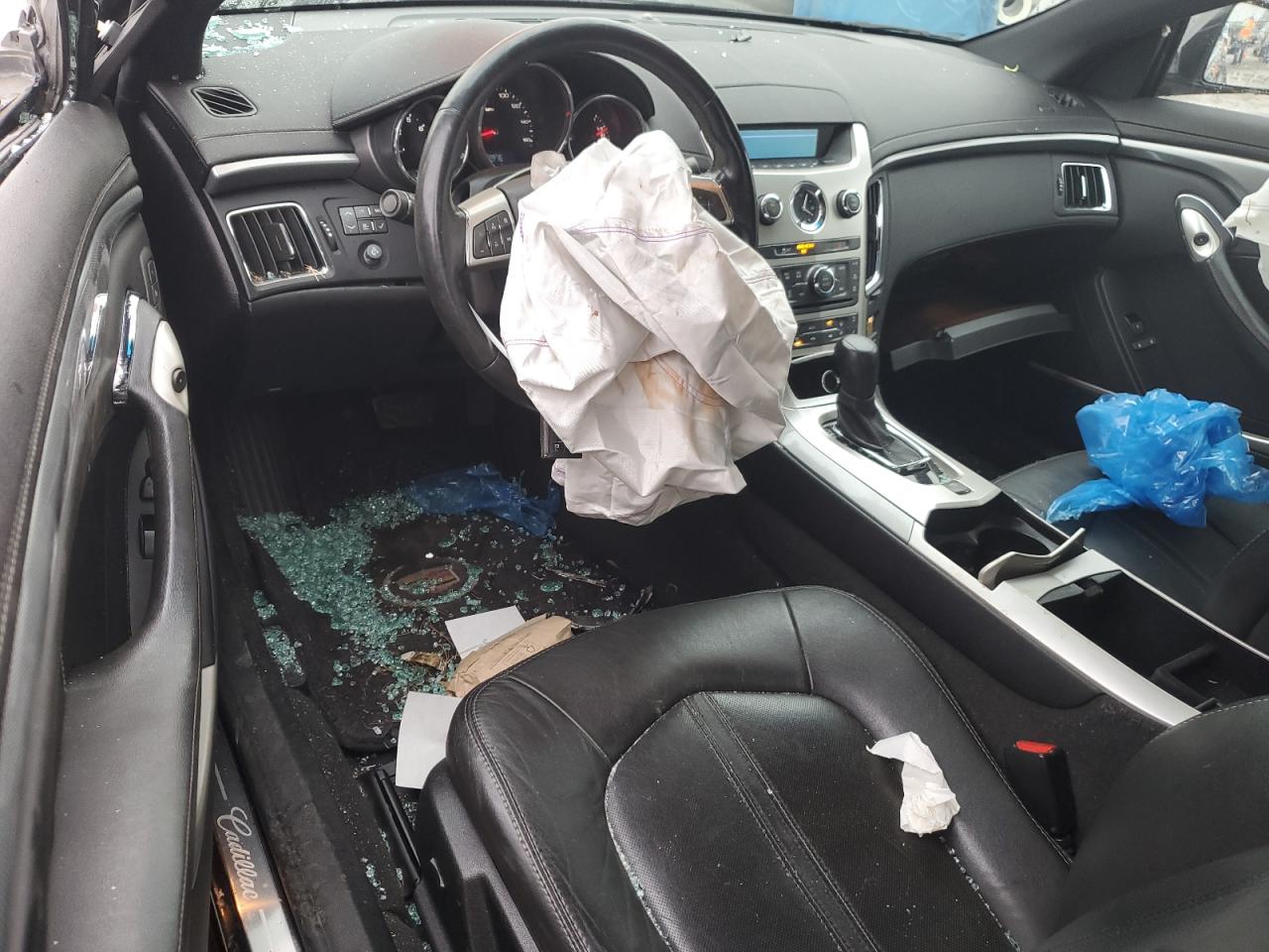 2013 Cadillac CTS VIN 1G6DJ1E34D0151584 Copart auction photo, front end / side damage thumbnail 8
