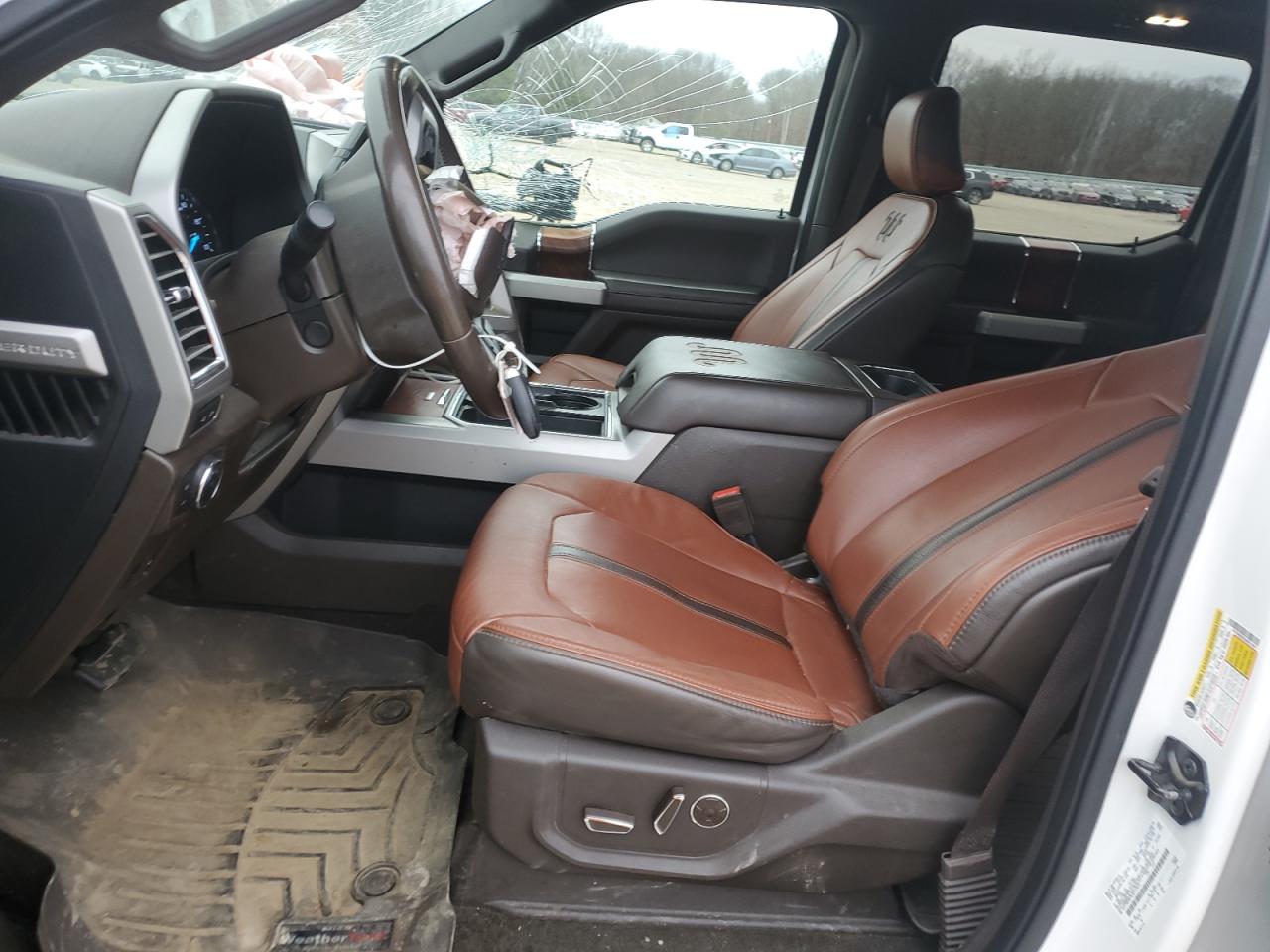 2018 Ford F250 VIN 1FT7W2BT8JEC17011 Copart auction photo, front end / side damage thumbnail 7