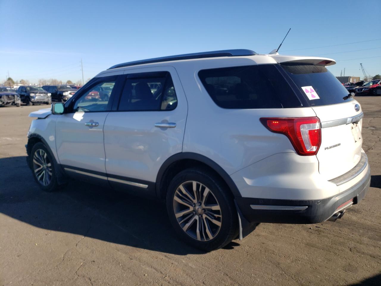 2018 Ford Explorer VIN 1FM5K8HT0JGB04781 Copart auction photo, front end damage thumbnail 2