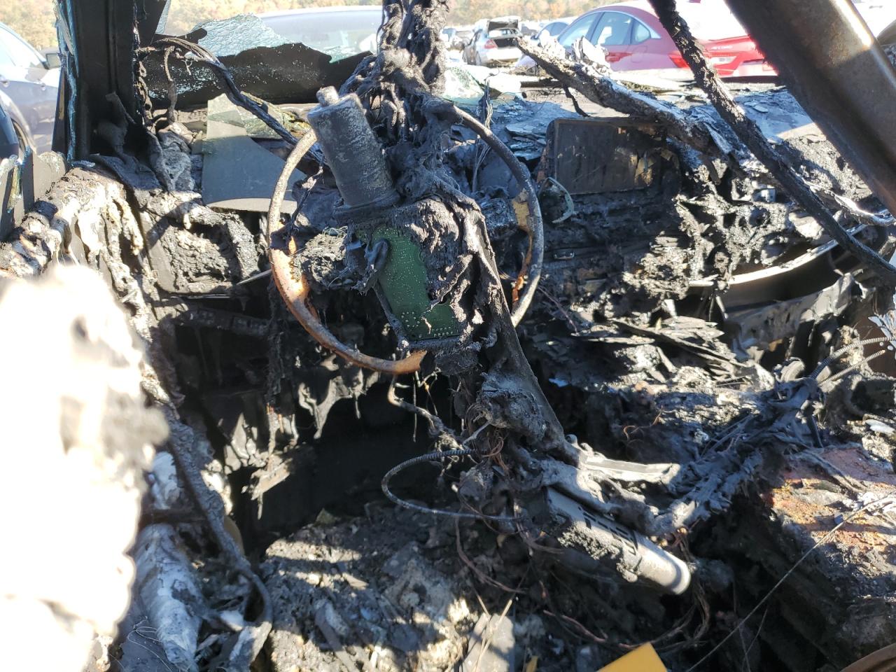 2021 Nissan Rogue VIN 5N1AT3BB0MC761428 Copart auction photo, burn damage thumbnail 8