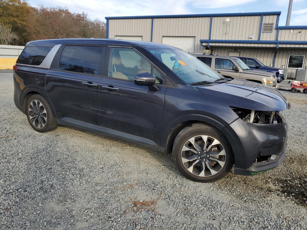 2022 KIA Carnival VIN KNDNC5H37N6168103 Copart auction photo, front end damage thumbnail 4