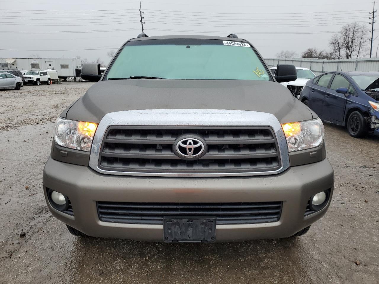 2008 Toyota Sequoia VIN 5TDBY64A28S013414 Copart auction photo, rear end / front end damage thumbnail 5