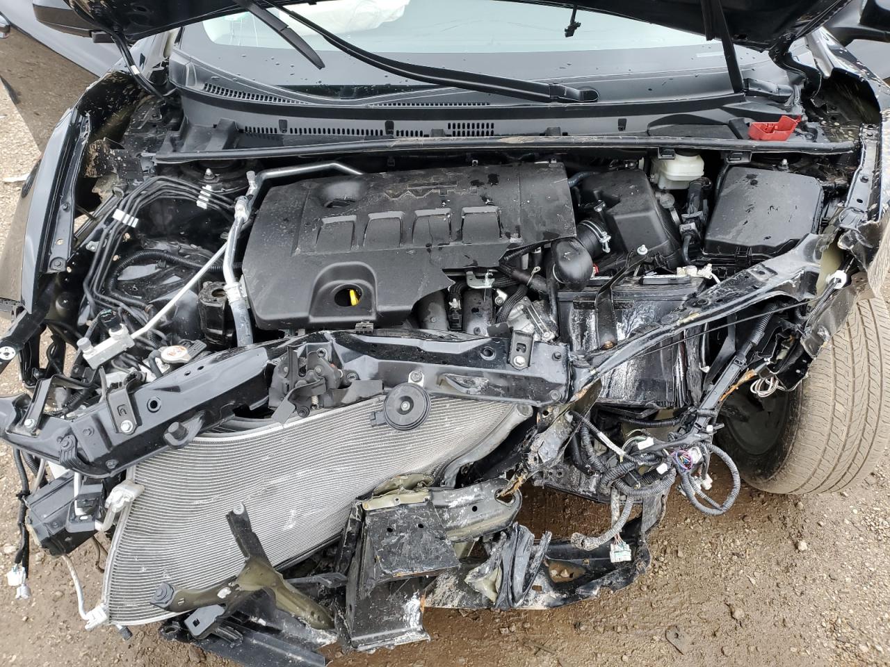 2018 Toyota Corolla VIN 2T1BURHE6JC064519 Copart auction photo, front end damage thumbnail 11