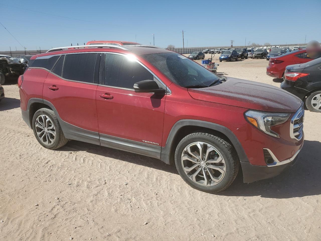 2020 GMC Terrain VIN 3GKALPEX5LL235855 Copart auction photo, front end damage thumbnail 4