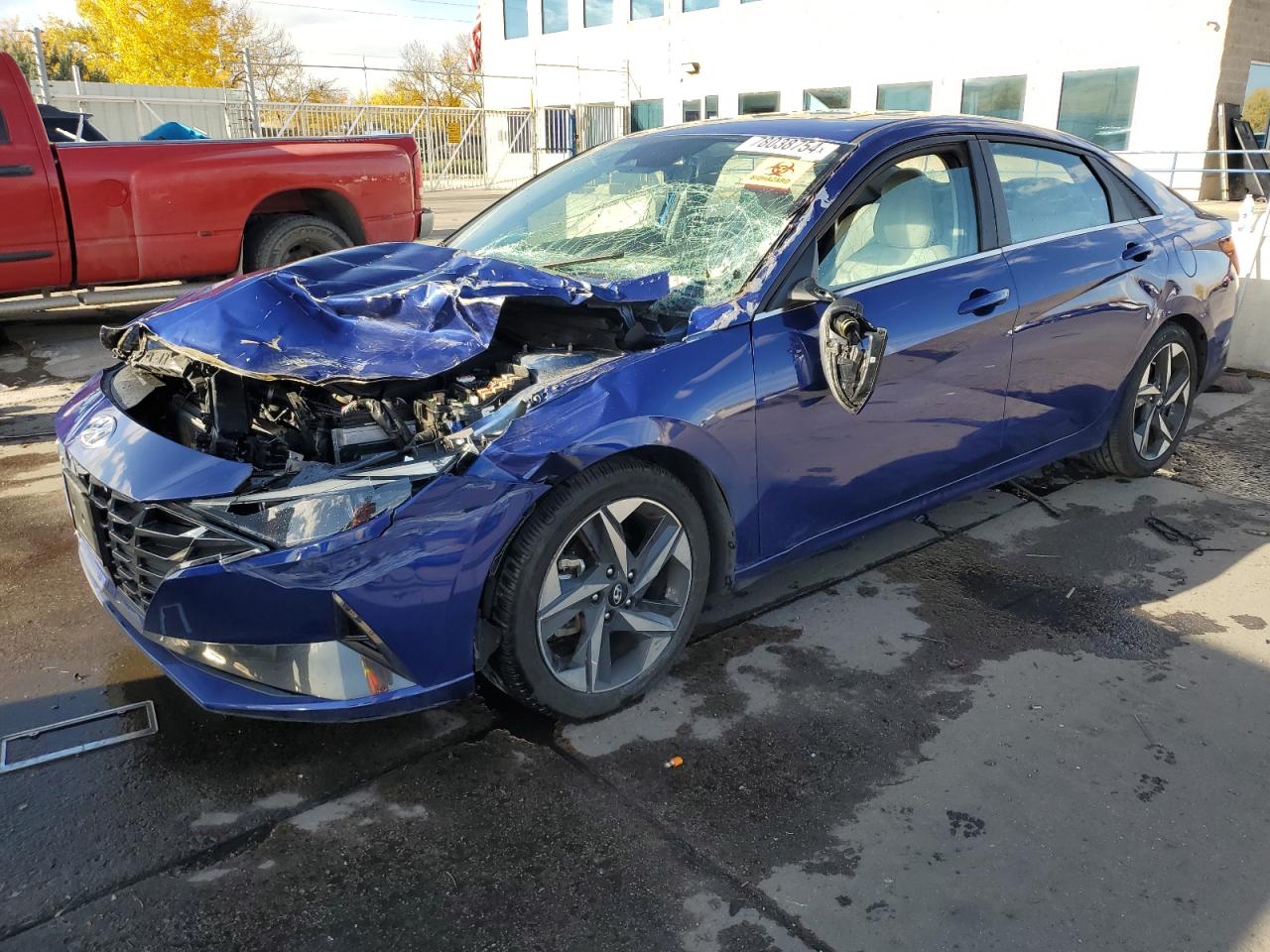 2021 Hyundai Elantra VIN 5NPLP4AG6MH010441