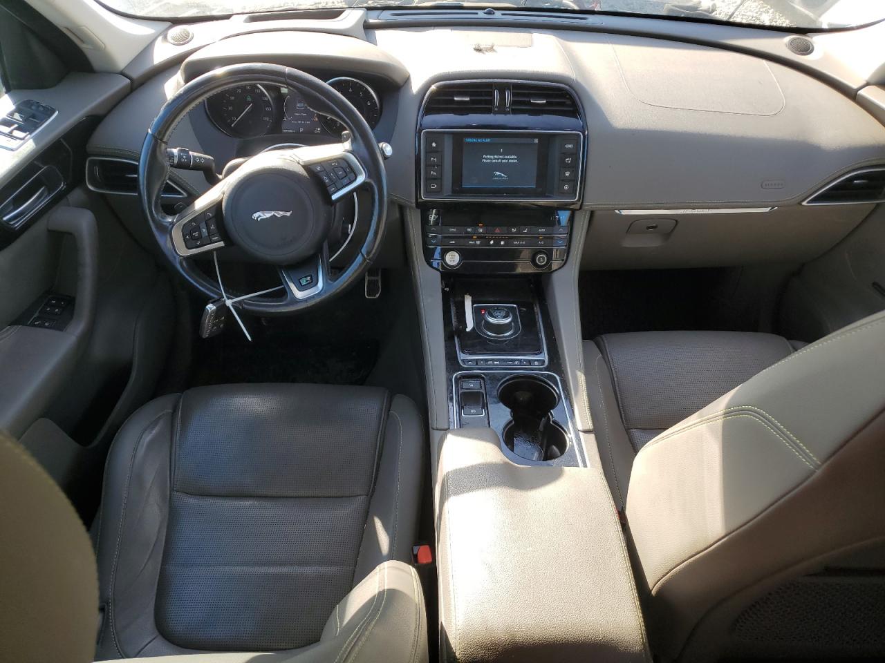 2017 Jaguar F-Pace VIN SADCL2BV6HA884562 Copart auction photo, undercarriage damage thumbnail 8