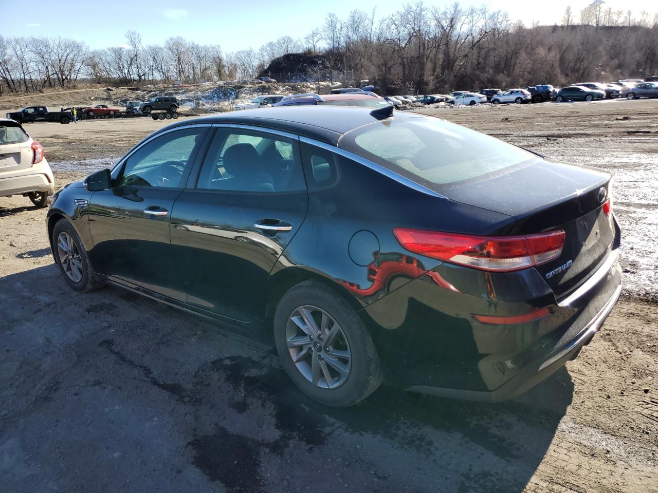 2020 KIA Optima VIN 5XXGT4L38LG404203 Copart auction photo, side / minor dent/scratches damage thumbnail 2
