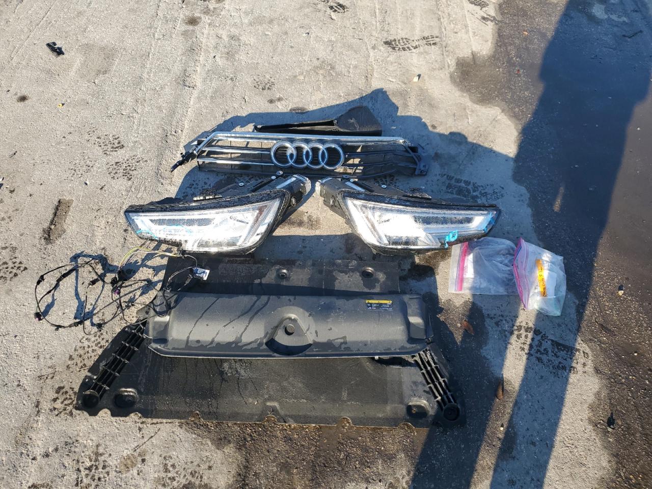 2018 Audi A4 VIN WAULMAF4XJN011591 Copart auction photo, front end damage thumbnail 12