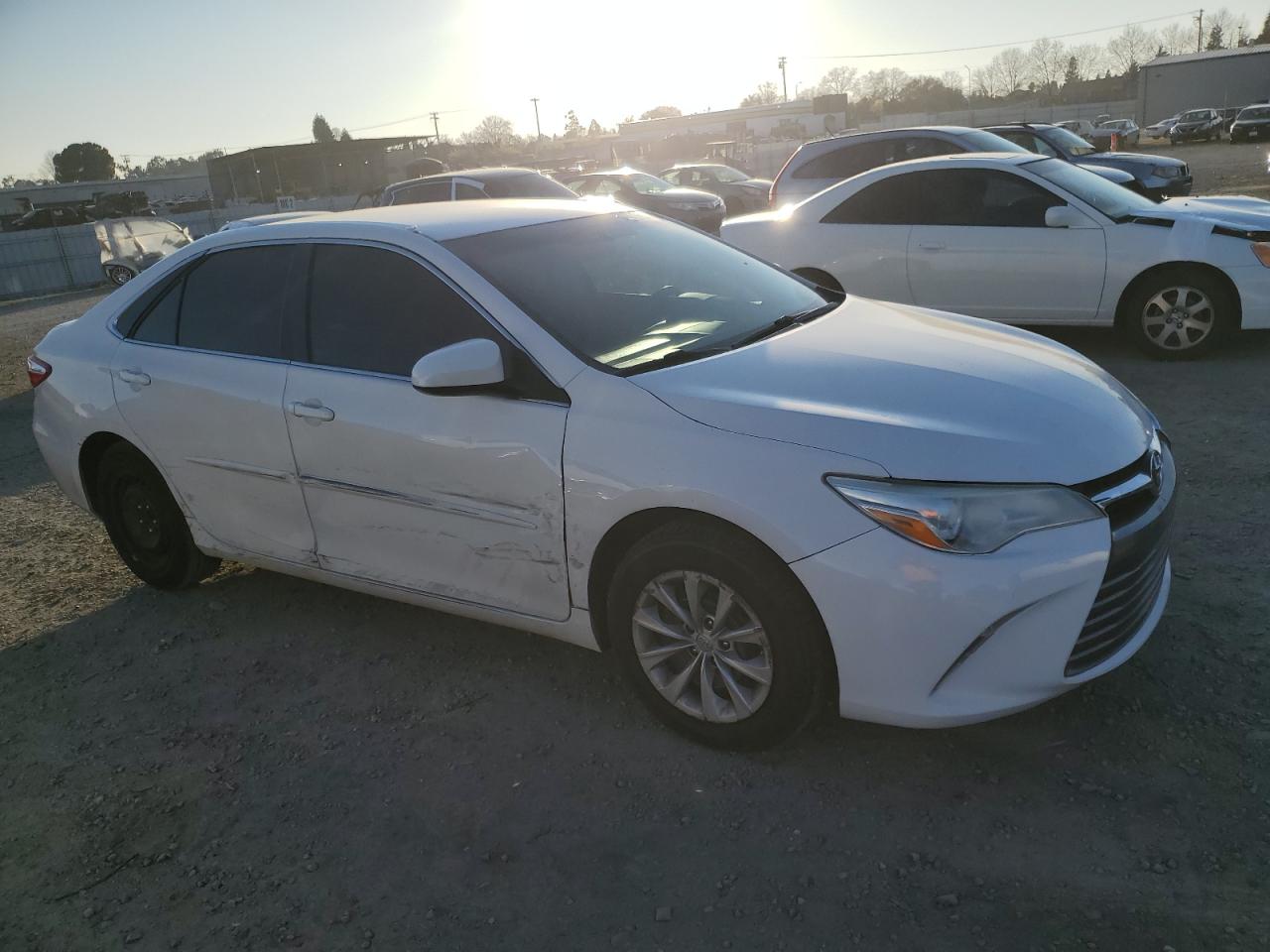 2016 Toyota Camry VIN 4T4BF1FK5GR565435 Copart auction photo, side damage thumbnail 4