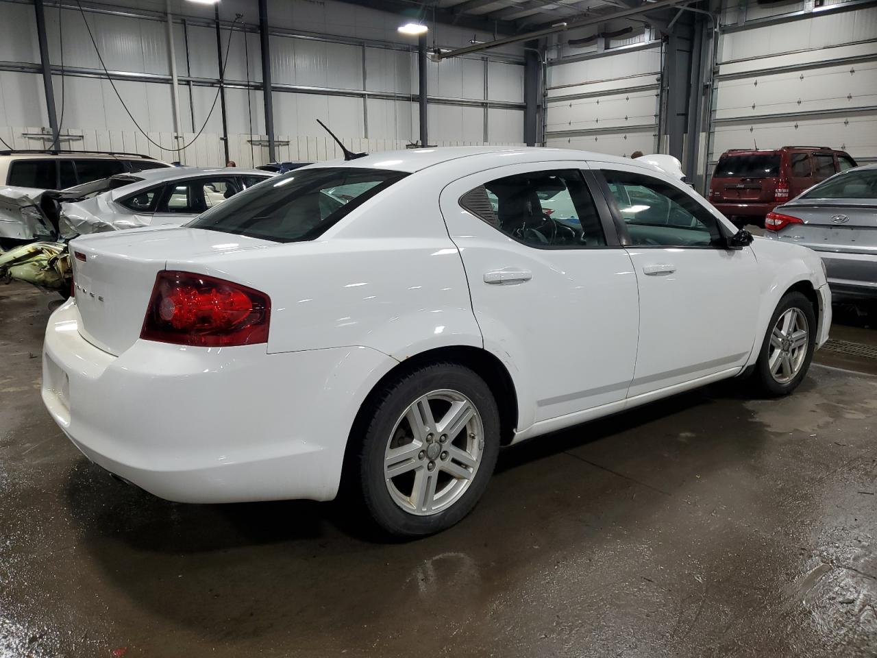2011 Dodge Avenger VIN 1B3BD1FB9BN577175 Copart auction photo, front end damage thumbnail 3