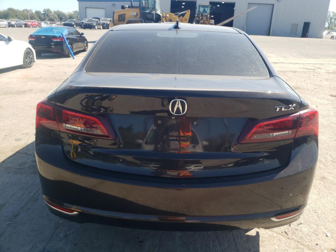 2015 Acura TLX VIN 19UUB1F51FA012179 Copart auction photo, hail / minor dent/scratches damage thumbnail 6