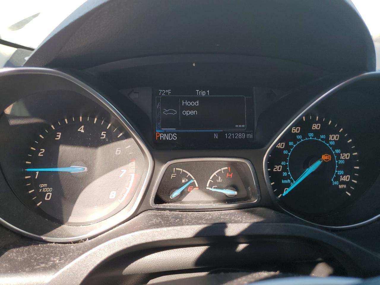 2014 Ford Escape VIN 1FMCU0JX5EUB55765 Copart auction photo, front end / side damage thumbnail 9