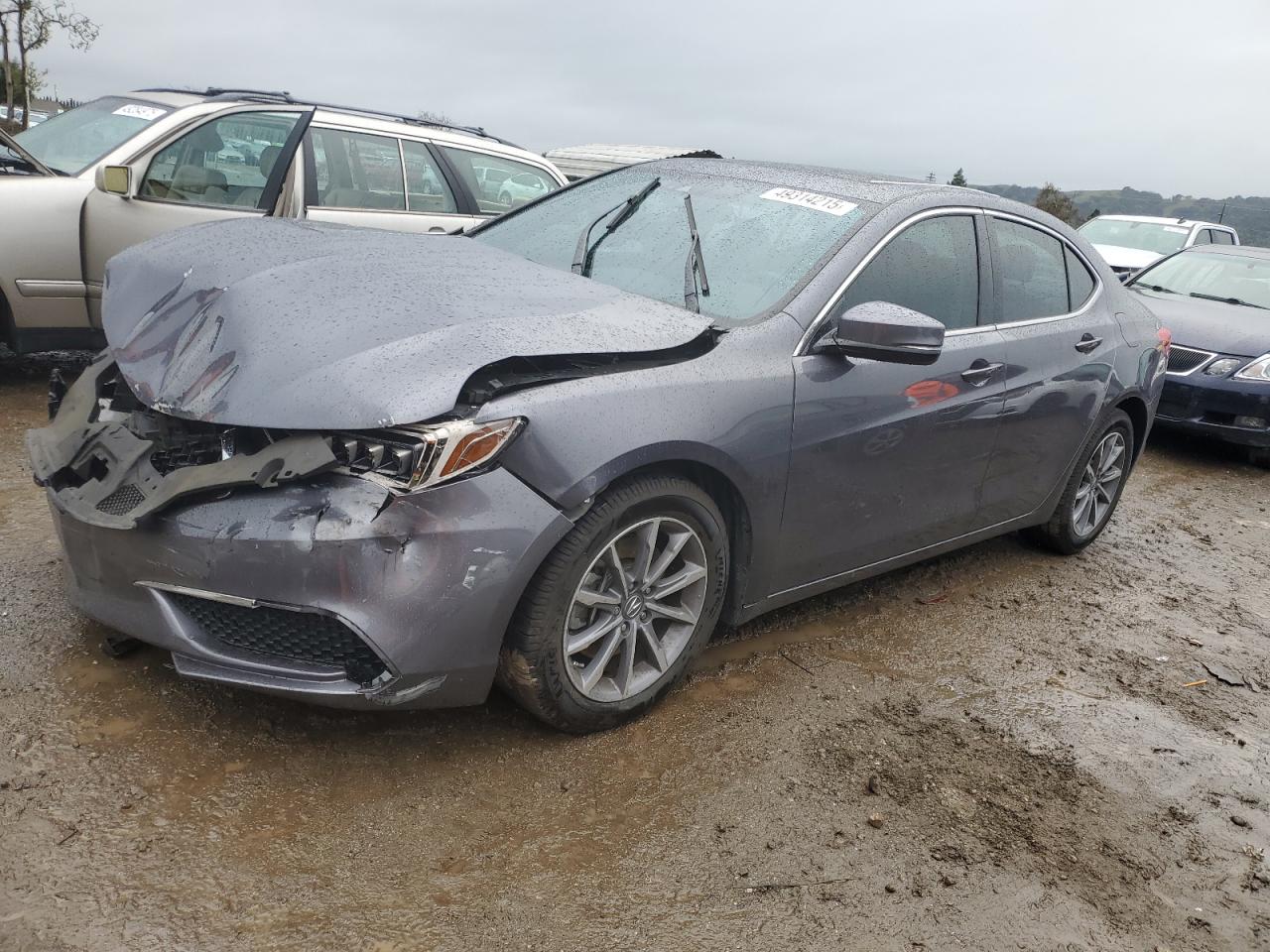 2018 Acura TLX VIN 19UUB1F58JA005741 - Copart auction photo