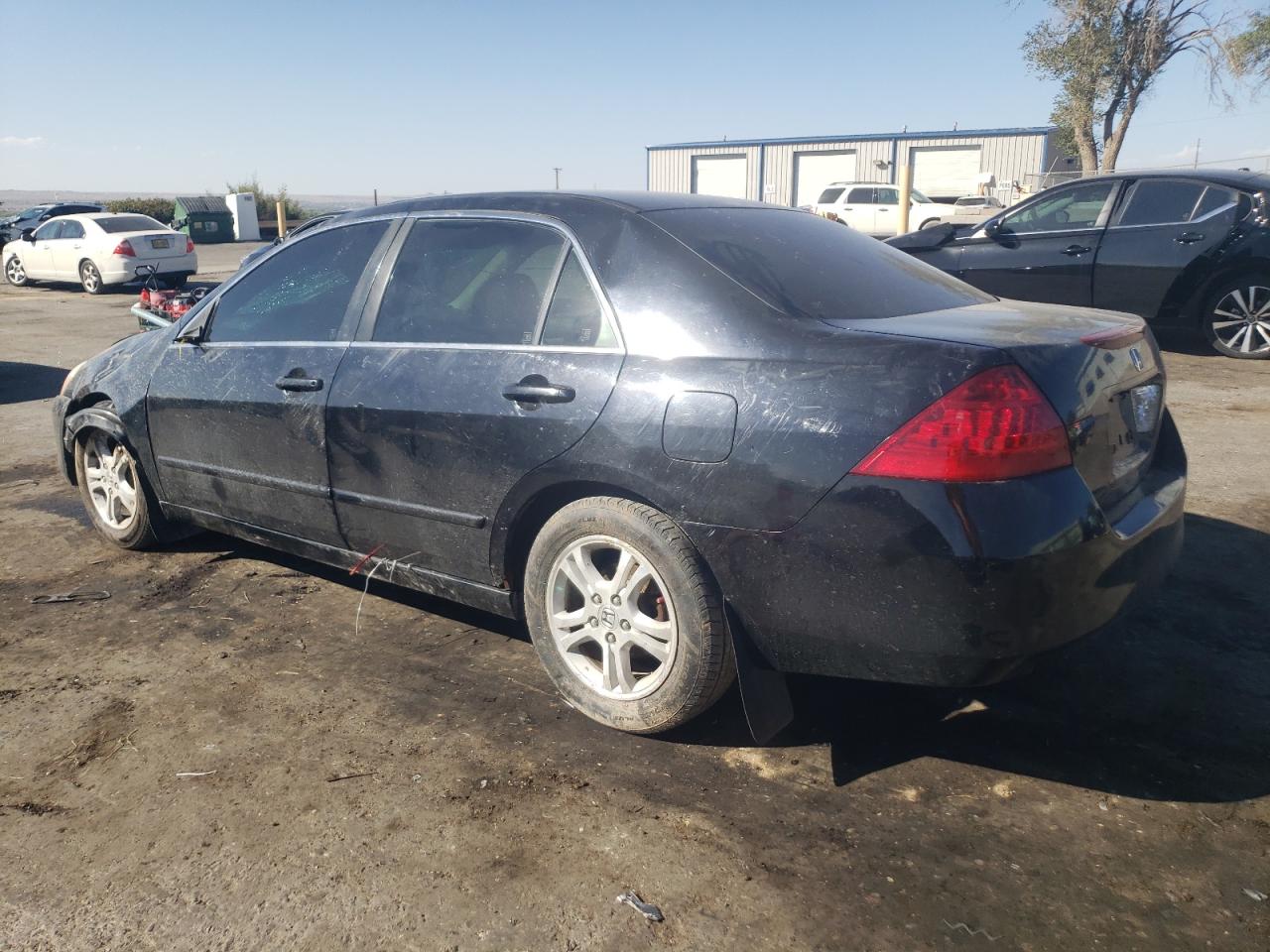 2007 Honda Accord VIN JHMCM56347C022638 Copart auction photo, top/roof / front end damage thumbnail 2
