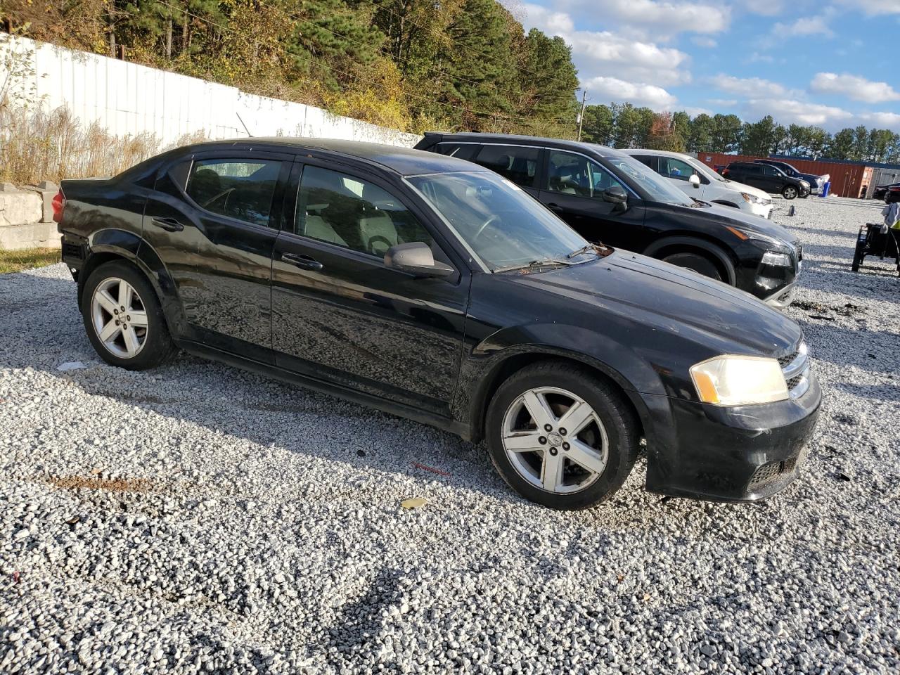 2013 Dodge Avenger VIN 1C3CDZAB2DN518971 Copart auction photo, rear end / minor dent/scratches damage thumbnail 4