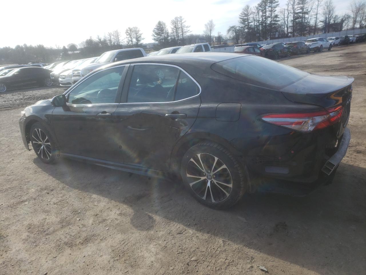 2018 Toyota Camry VIN 4T1B11HK4JU156761 Copart auction photo, rear end damage thumbnail 2