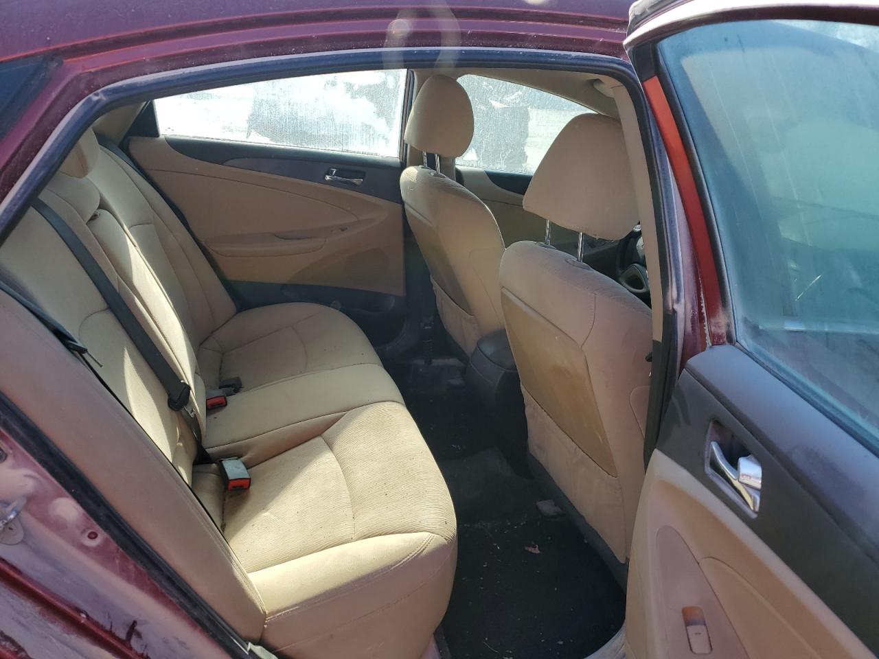 2013 Hyundai Sonata VIN 5NPEB4AC6DH621476 Copart auction photo, front end / side damage thumbnail 10