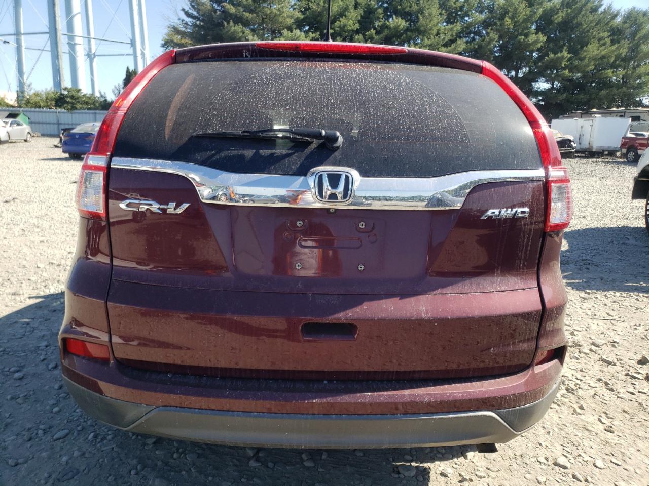 2015 Honda CR-V VIN 2HKRM4H30FH615063 Copart auction photo, all over damage thumbnail 6