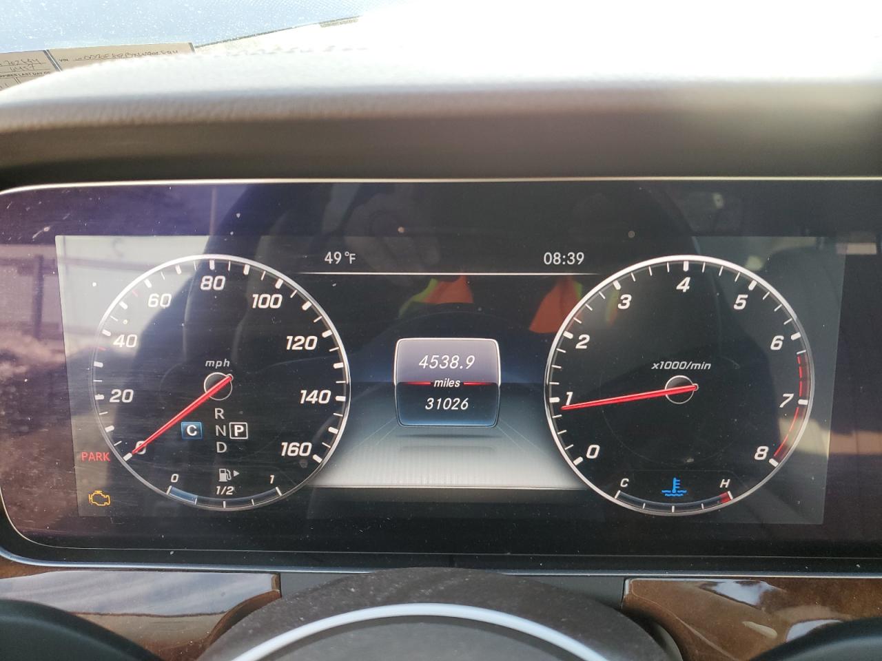 2020 Mercedes-Benz E-klasse VIN WDDZF8EBXLA702894 Copart auction photo, rear end / minor dent/scratches damage thumbnail 9