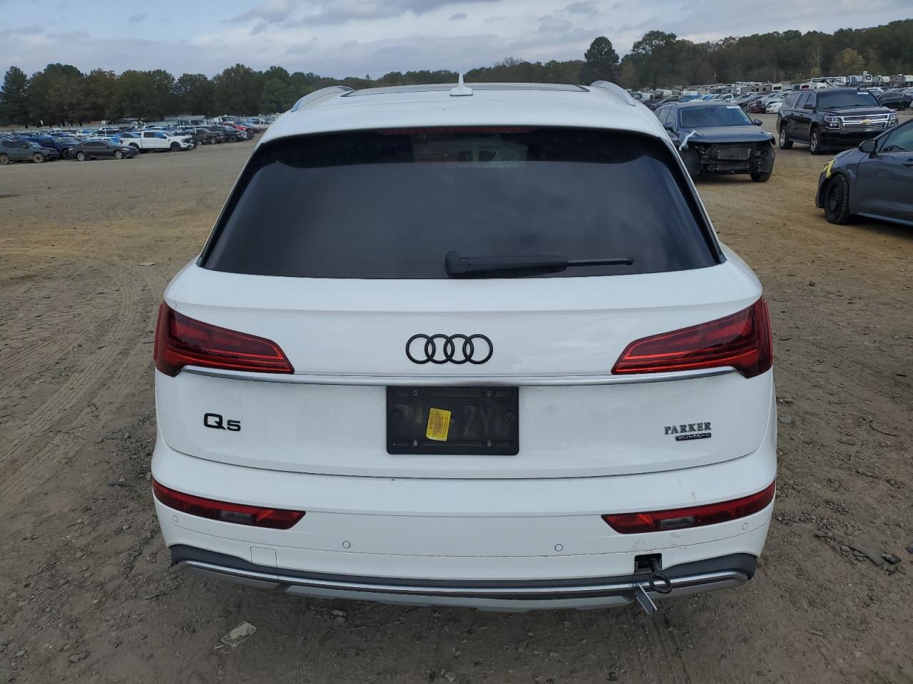 2023 Audi Q5 VIN WA1ABAFY7P2025827 Copart auction photo, front end / side damage thumbnail 6