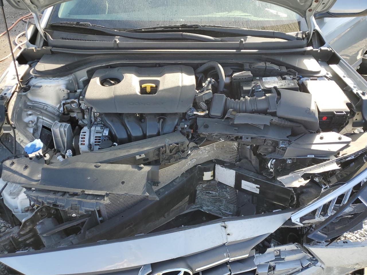 2020 Hyundai Elantra VIN 5NPD74LF5LH609919 Copart auction photo, front end damage thumbnail 11